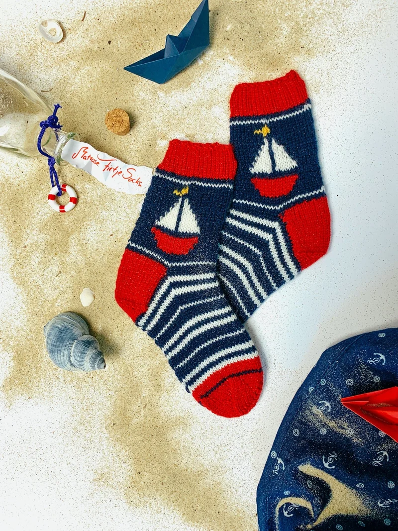 Strickanleitung Kindersocken FIETJE (PDF)