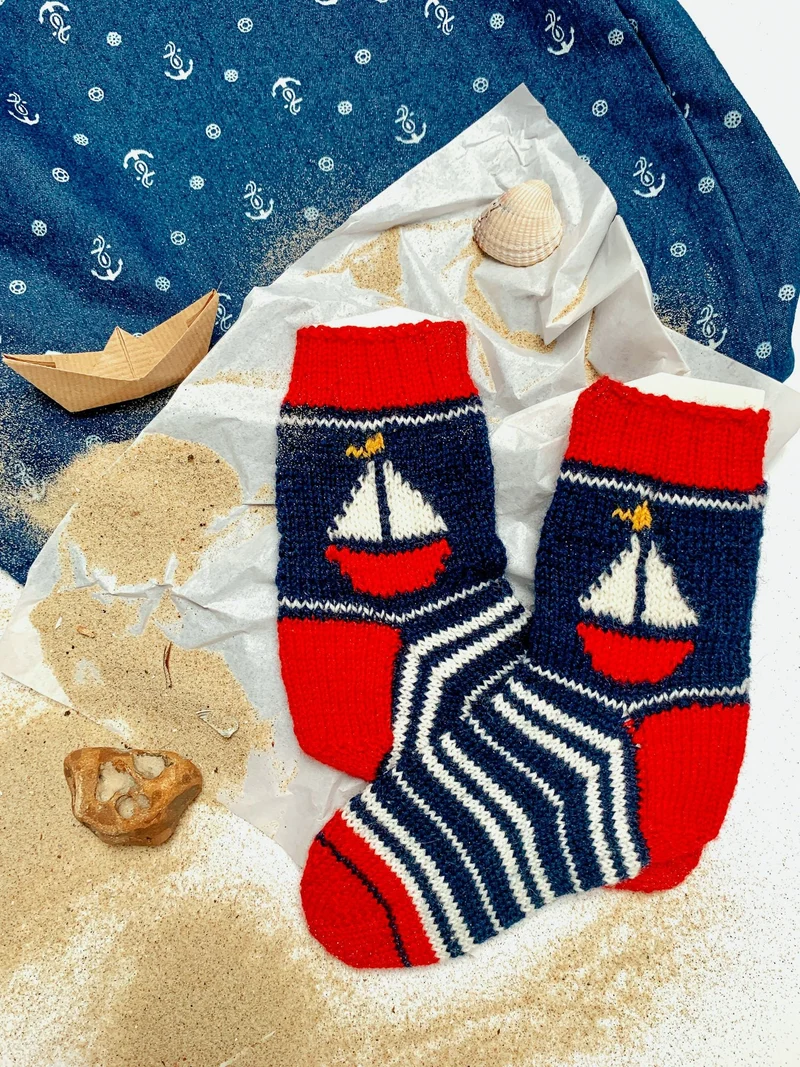 Strickanleitung Kindersocken FIETJE (PDF)