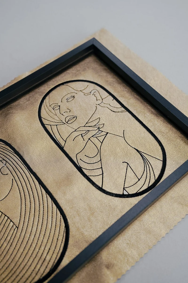 Stickdatei Art Deco Doodles