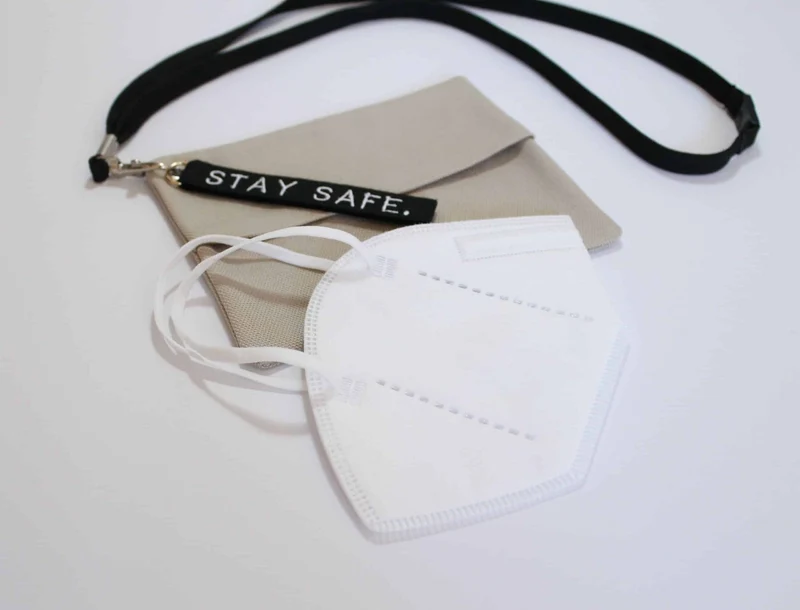 ITH Stickdatei Maskentasche