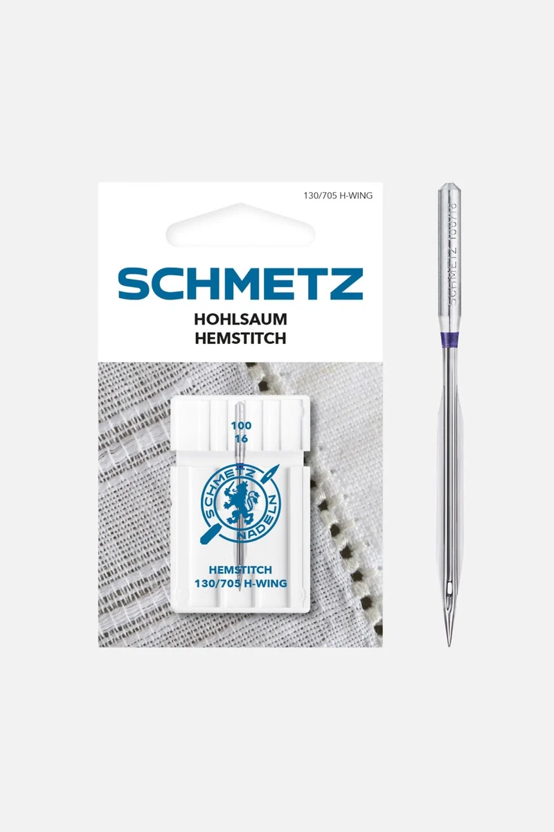 Schmetz Hohlsaum-Nadel Stärke 100 / System 130/705 H-WING