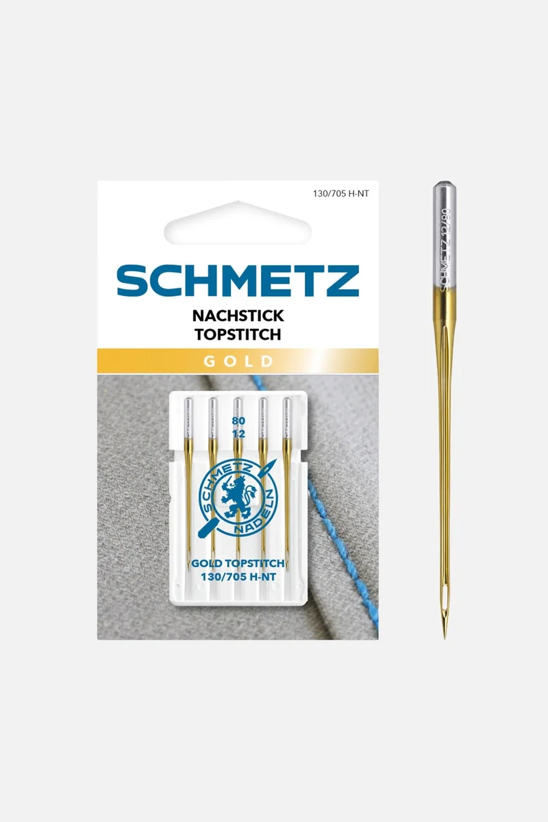 SCHMETZ Gold Nachstick-Nadel 80/12