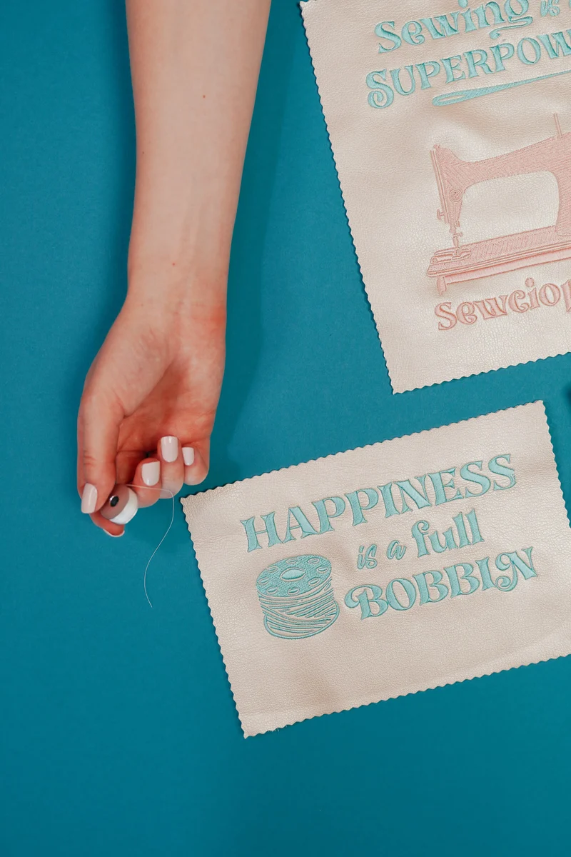 Stickdatei 5x Sewing Superpower Motive