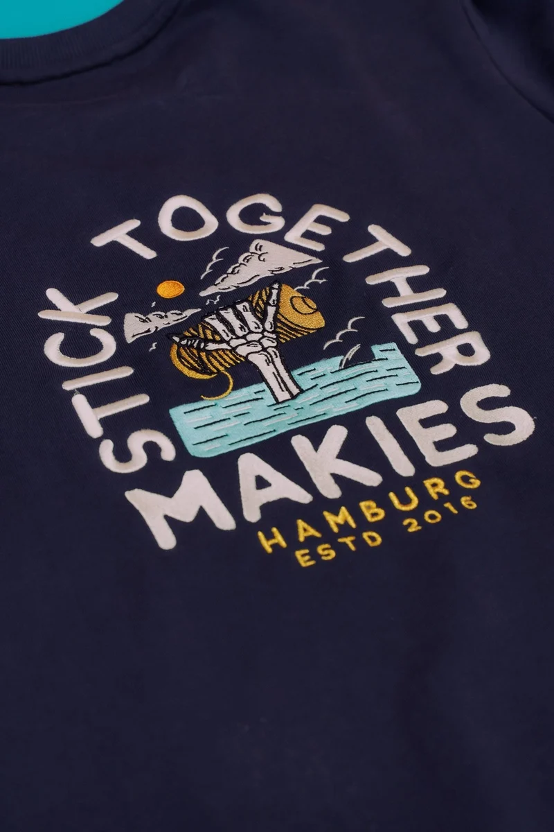 Stickdatei Stick together Makies (Old school)