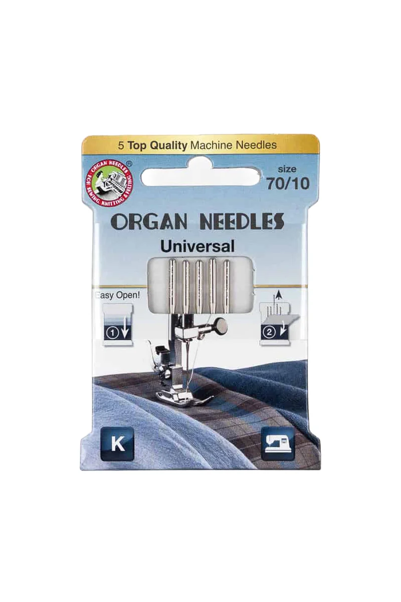 Organ Needle Universal-Nadeln Stärke 70 / System 130/705H