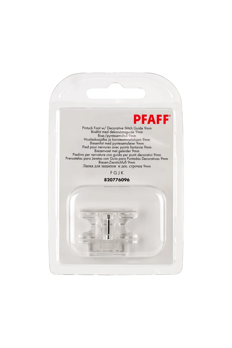 PFAFF Biesen-Zierstichfuß 9 mm