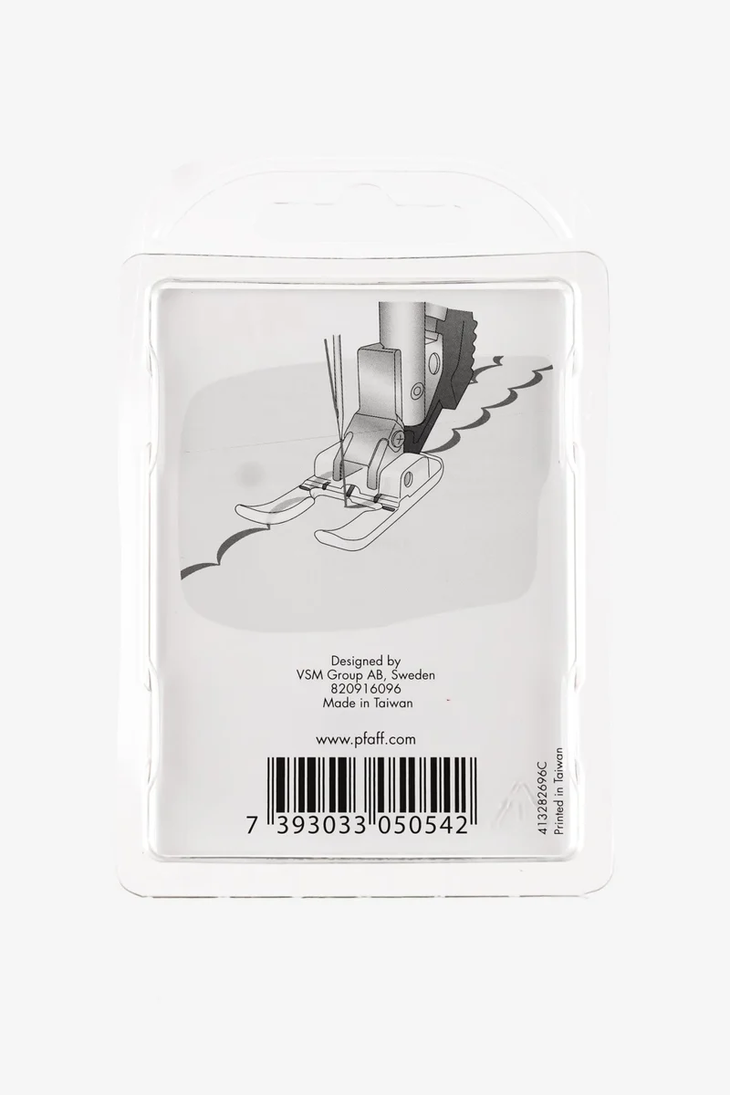 PFAFF Offener Applikationsfuß, transparent, für IDT™