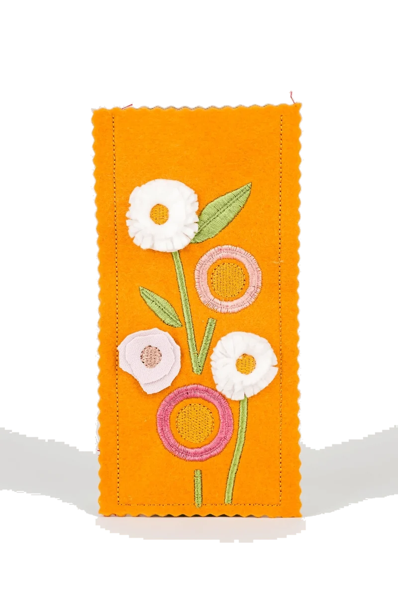 ITH Stickdatei - Etui für Blumenschere (3 Varianten inkl.)