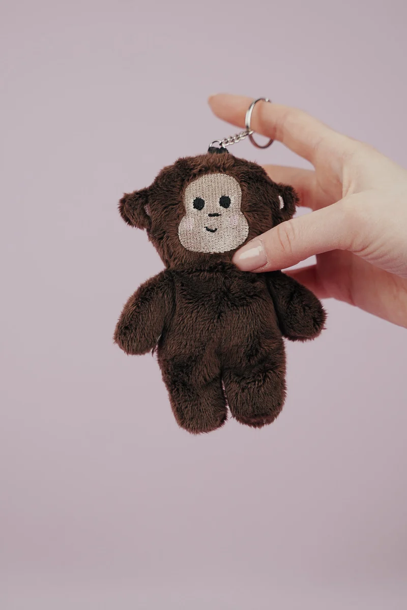 ITH Stickdatei Affe FUZZY