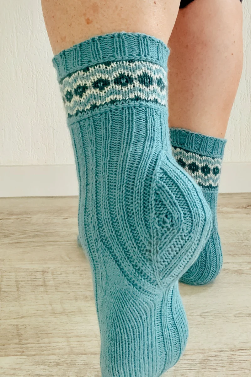 Strickanleitung Socken UNNI (PDF)