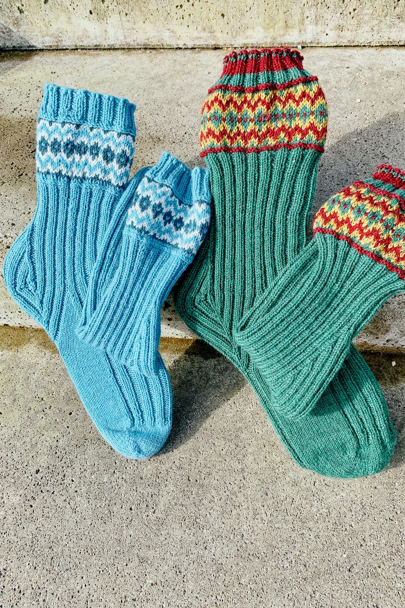 Strickanleitung Socken UNNI (PDF)