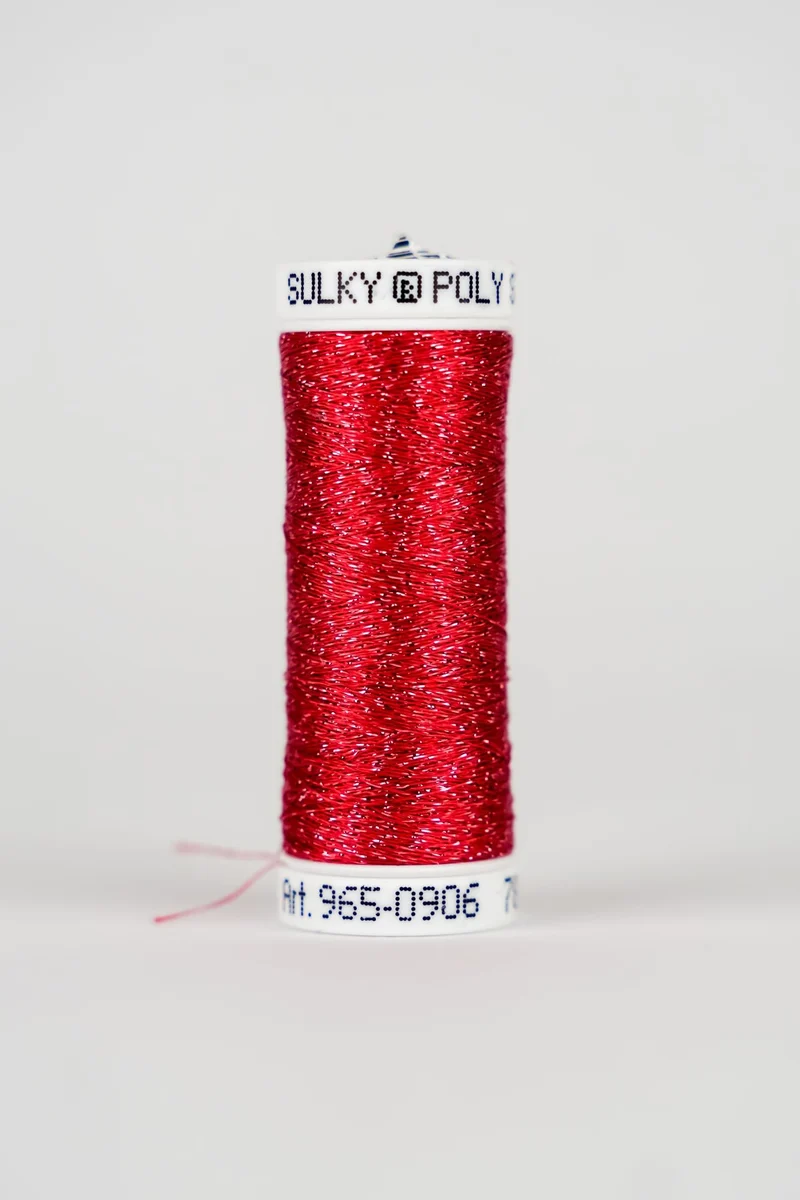 SULKY Poly Sparkle Snap-Spule – 265 m