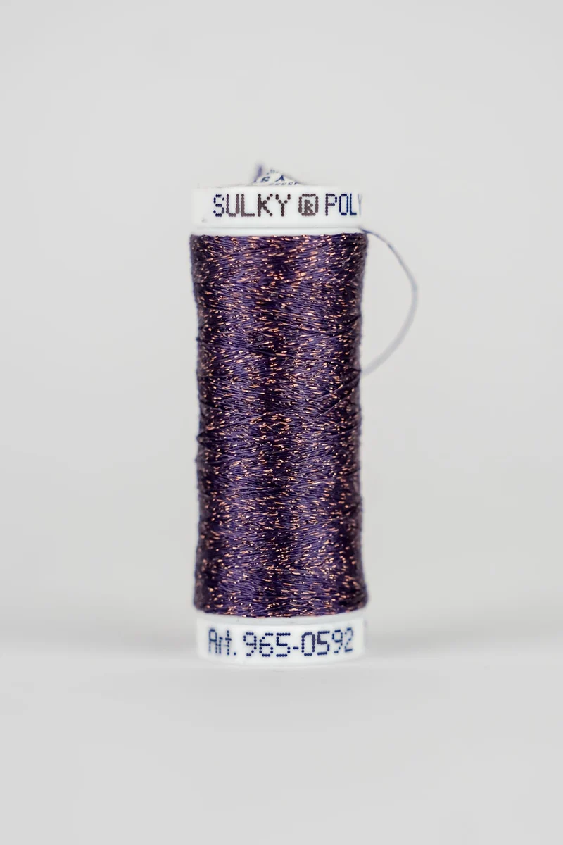 SULKY Poly Sparkle Snap-Spule – 265 m