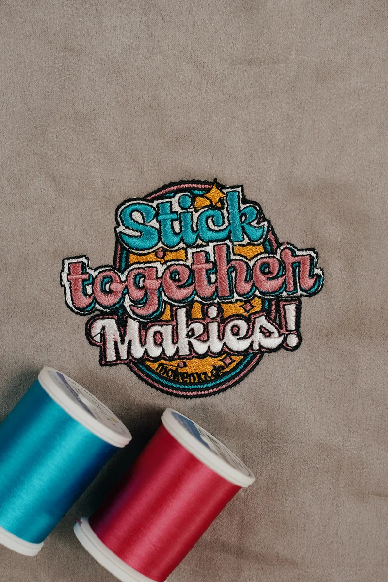 Stickdatei Stick together Makies