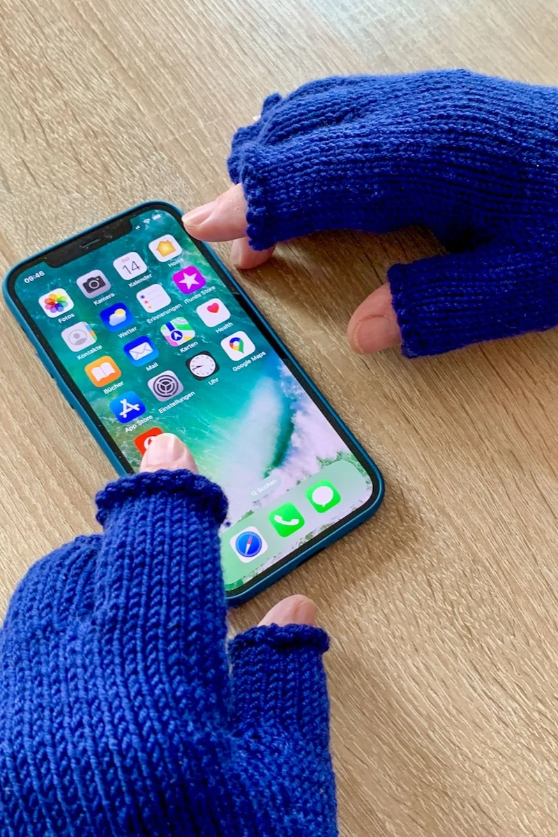 Strickanleitung Halbfingerhandschuhe GESPER (PDF)