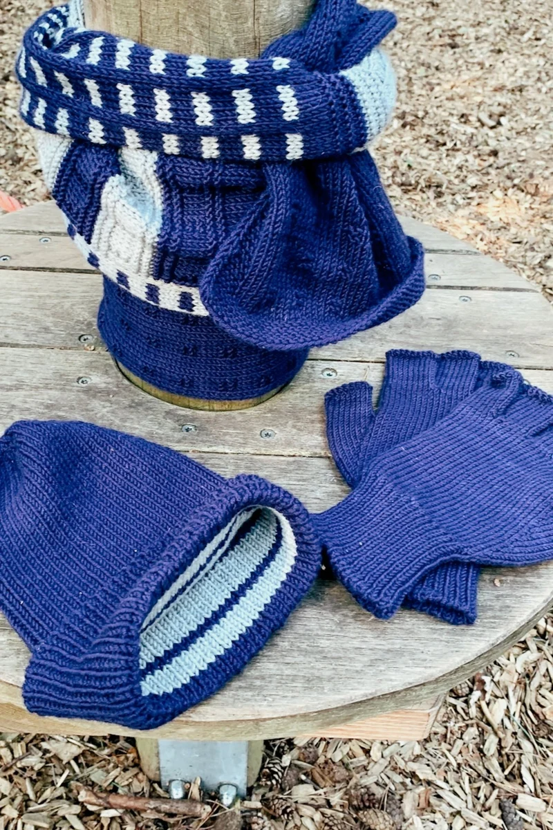Strickanleitung Halbfingerhandschuhe GESPER (PDF)
