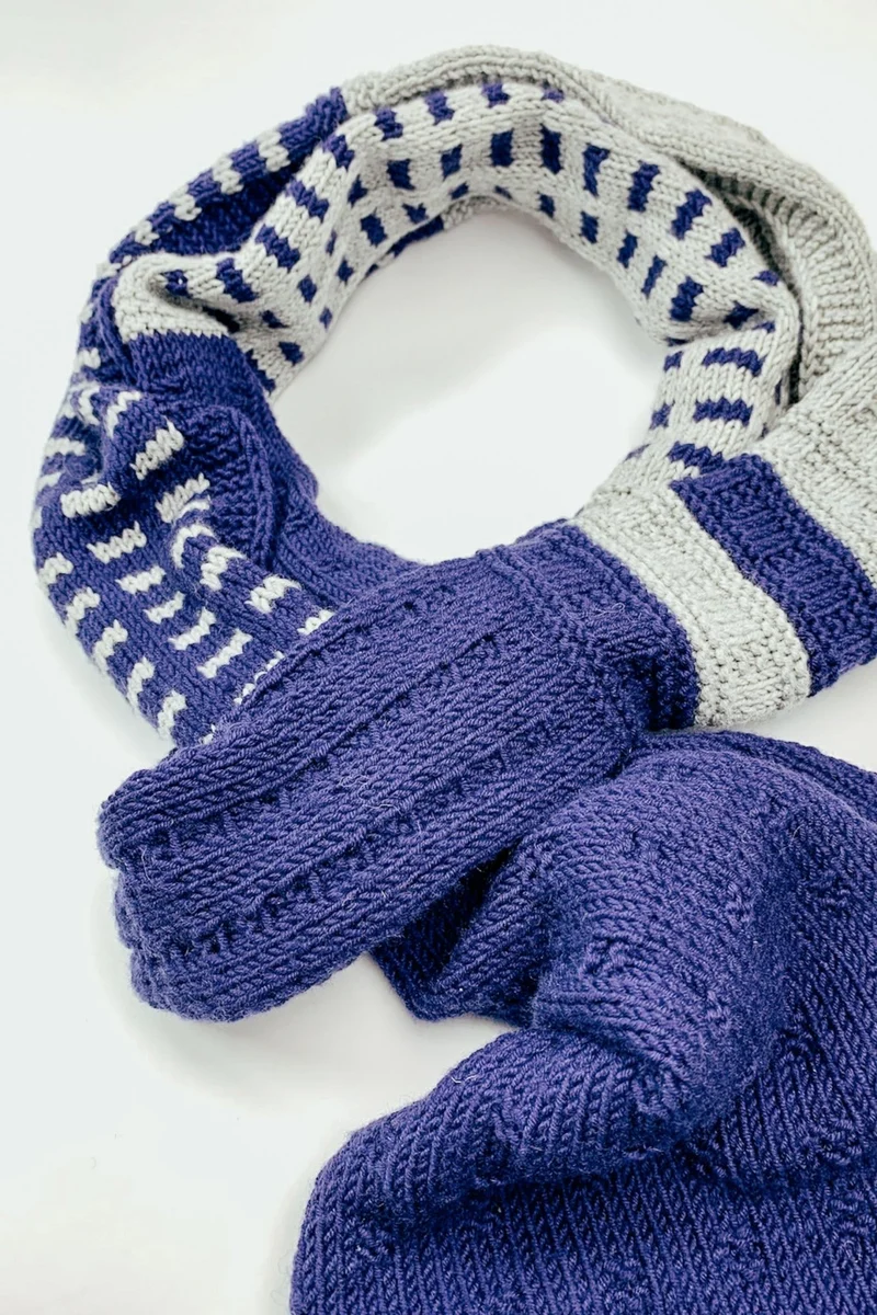 Strickanleitung Herrenschal GESPER (PDF)