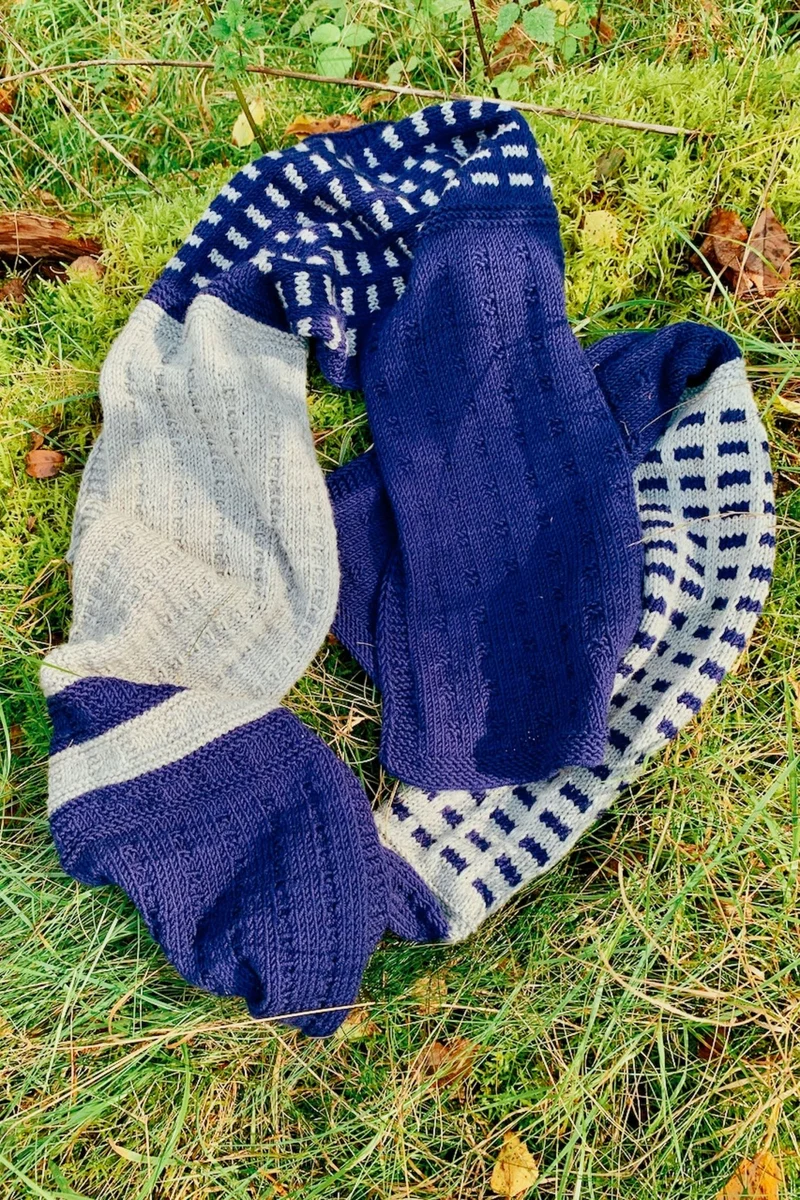 Strickanleitung Herrenschal GESPER (PDF)