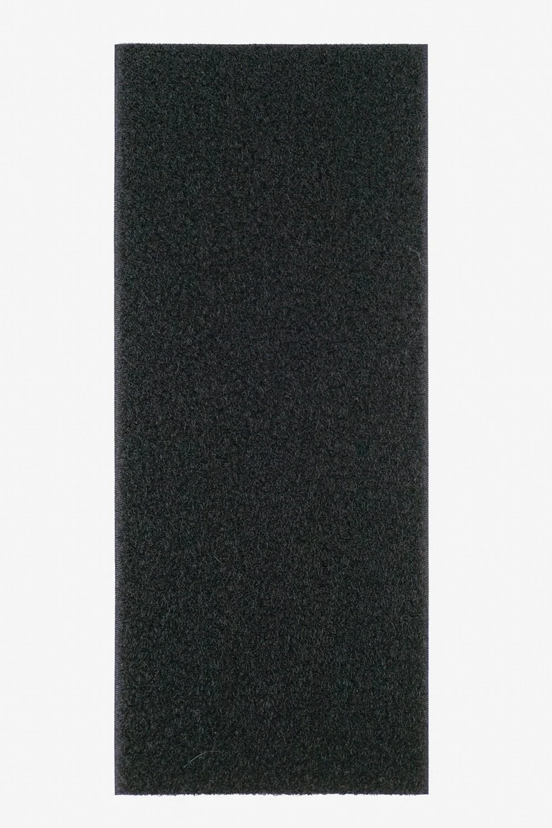 Klettzuschnitt Flauschseite – 25 × 10 cm