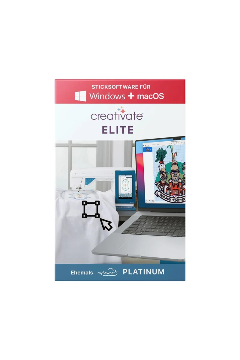 CREATIVATE Elite Sticksoftware für Mac & Windows