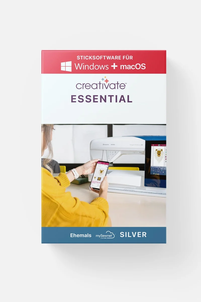 CREATIVATE Essential – Sticksoftware für Mac & Windows