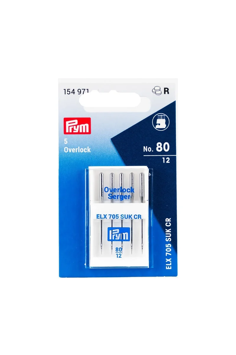 PRYM Nadeln für Overlock 5 × 80/12