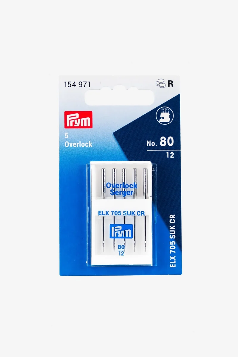 PRYM Nadeln für Overlock 5 × 80/12