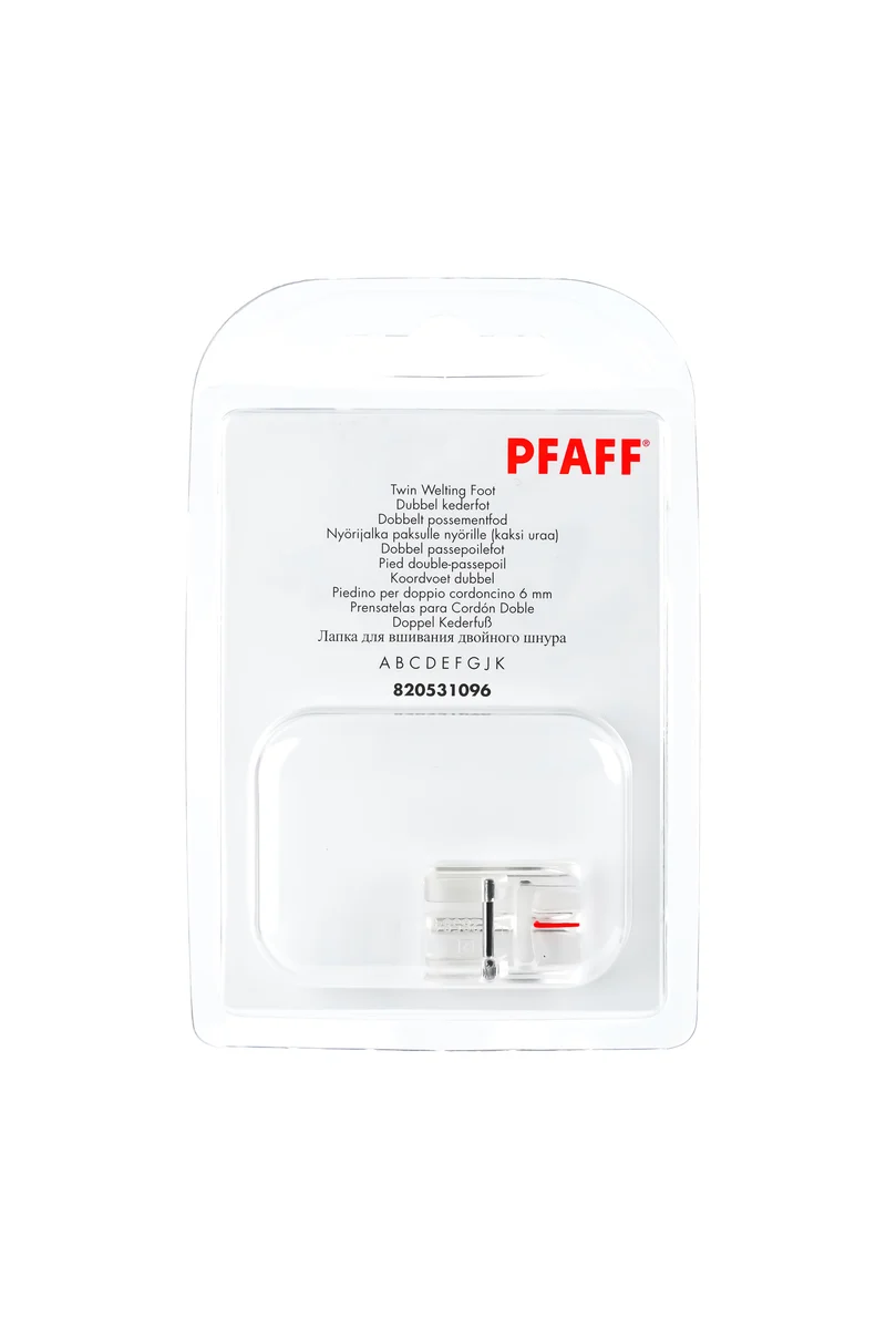 PFAFF Doppel-Kederfuß