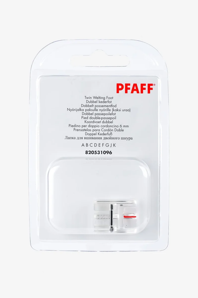 PFAFF Doppel-Kederfuß