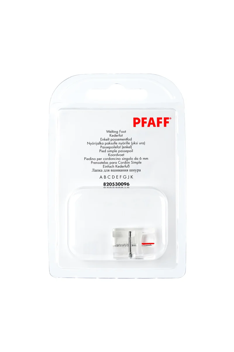 PFAFF Einfach-Kederfuß