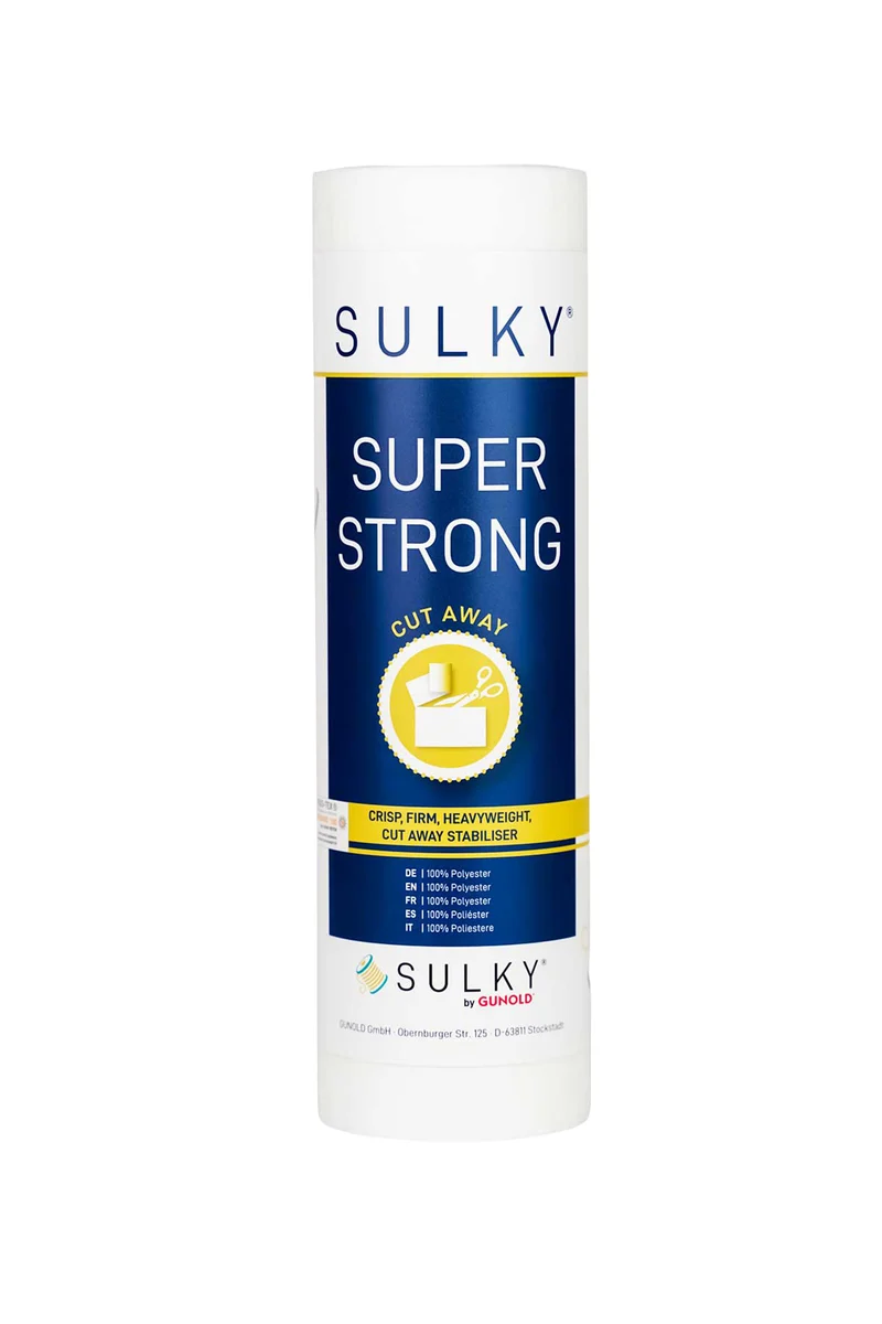 SULKY Super Strong – starkes Schneidvlies – 0,25 × 5 m