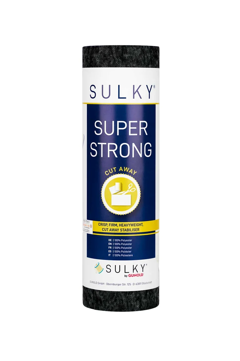 SULKY Super Strong – starkes Schneidvlies – 0,25 × 5 m