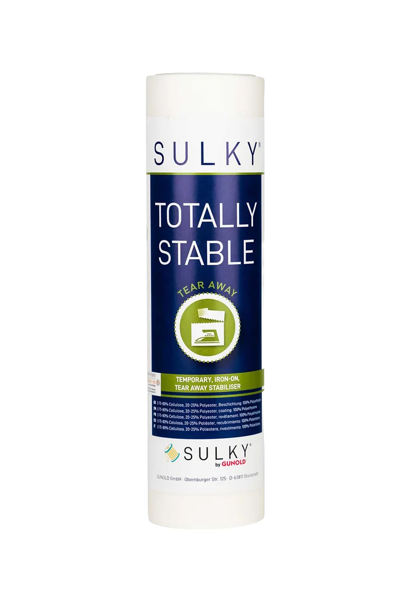 SULKY Totally Stable – aufbügelbares Reißvlies