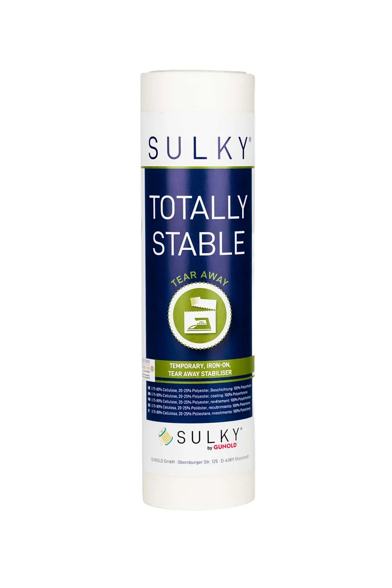 SULKY Totally Stable – aufbügelbares Reißvlies