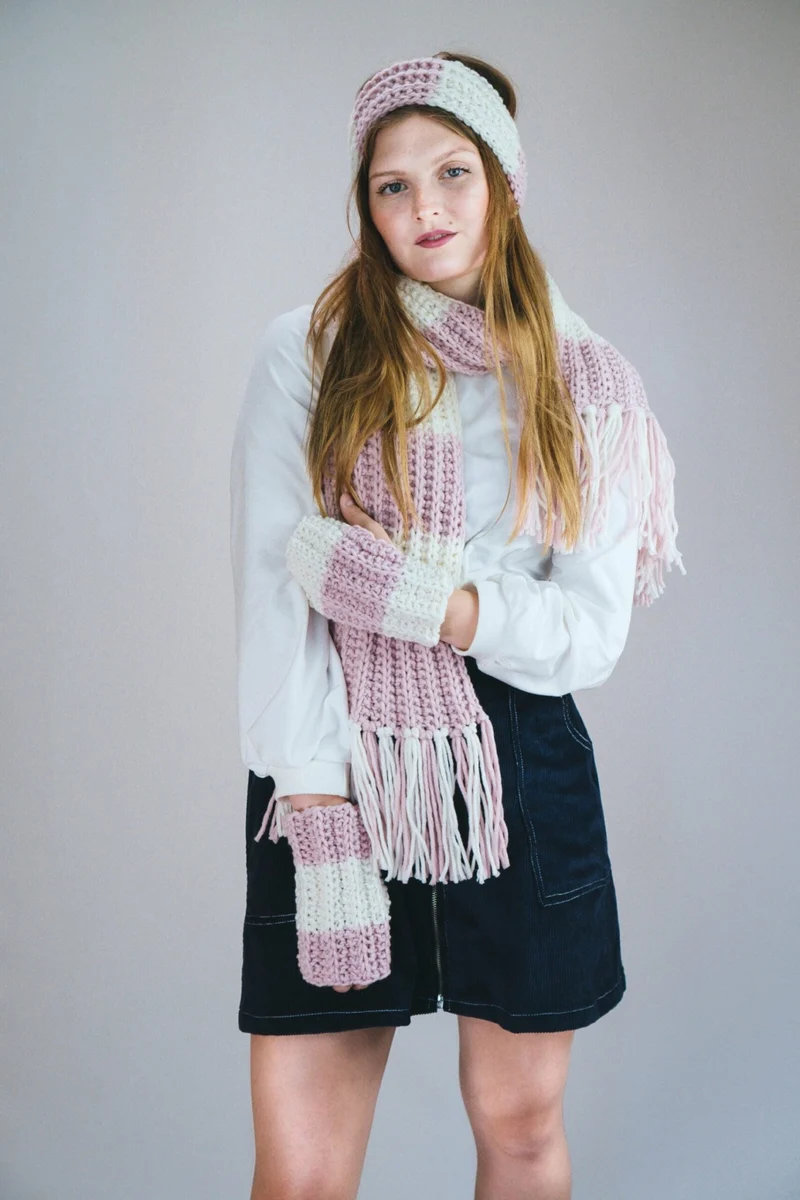 Strickanleitung Armstulpen ASPEN (PDF)