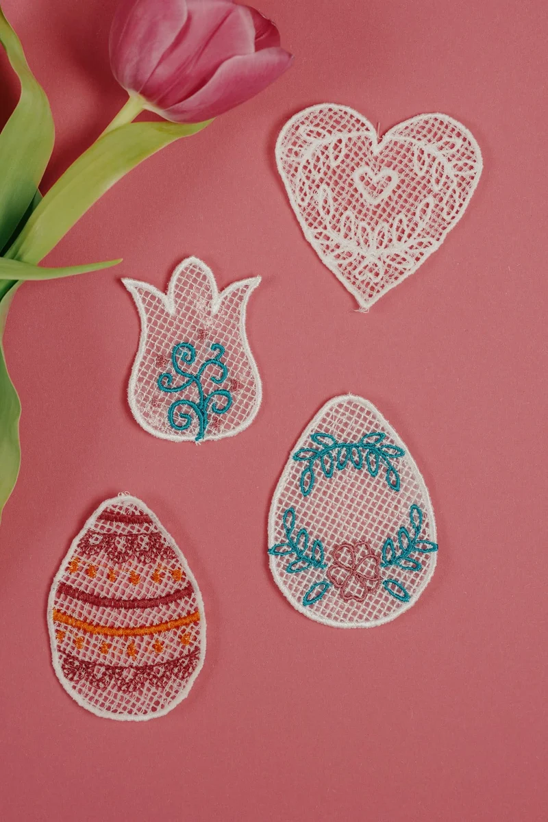 Lace Stickdateien Ostern