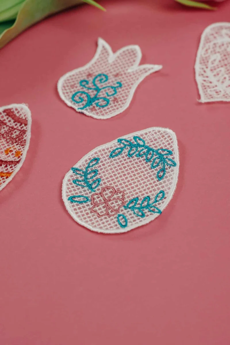 Lace Stickdateien Ostern