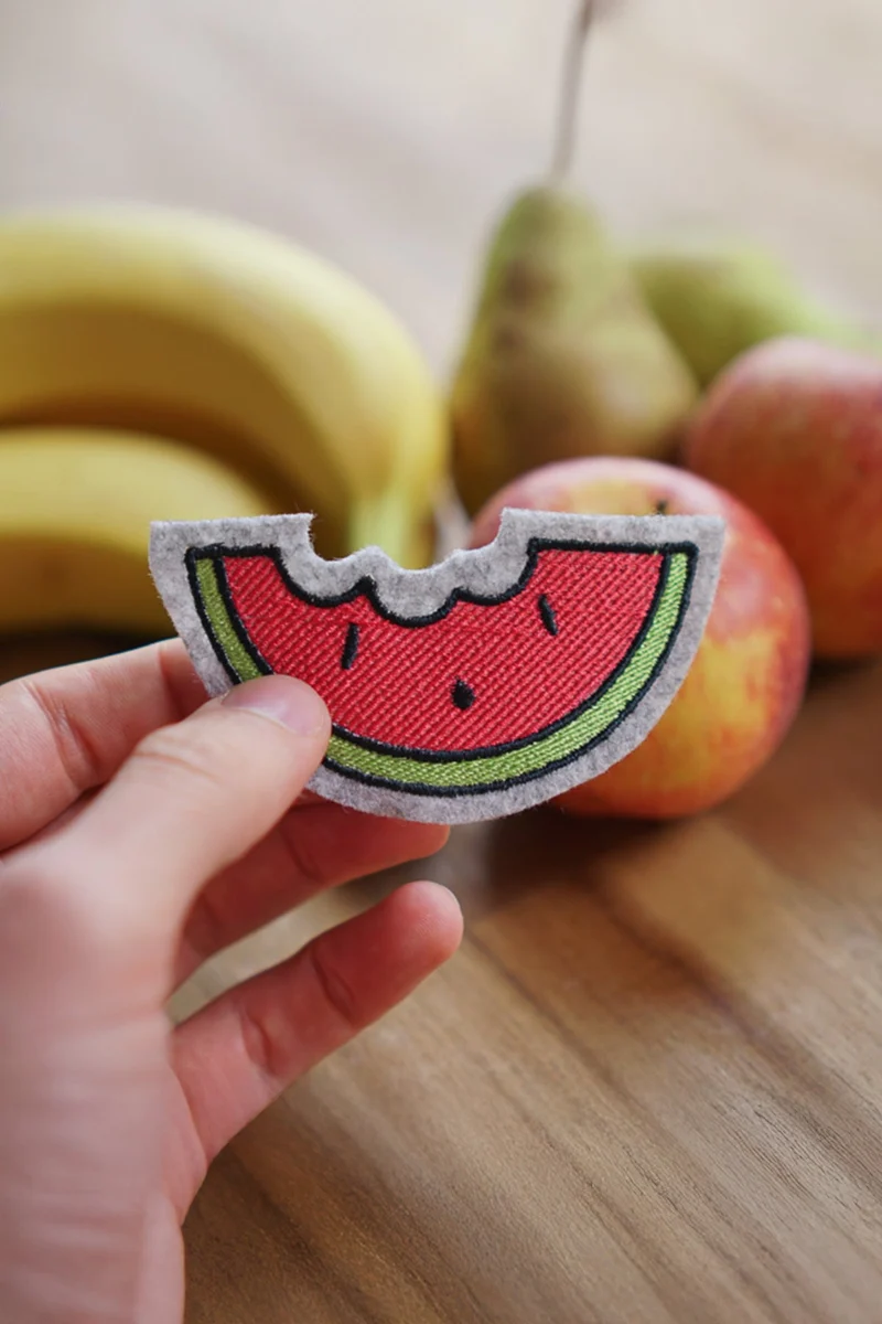 Stickdatei Melone – 85,9 × 43,6 mm