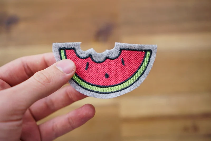 Stickdatei Melone – 85,9 × 43,6 mm