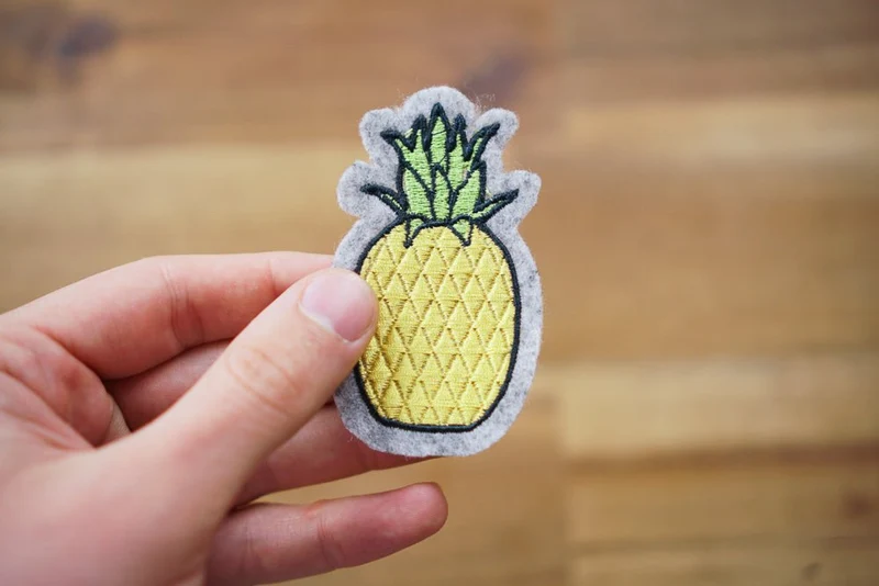 Stickdatei Ananas – 39,7 × 74,7 mm