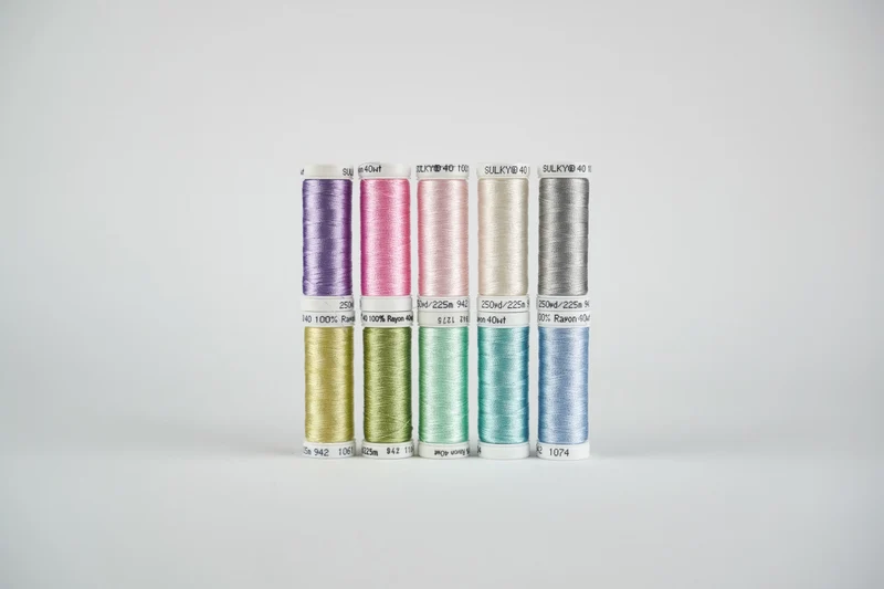 Sulky Stickgarn Set »BLOSSOM« (Rayon 40) – 10 × 225 m