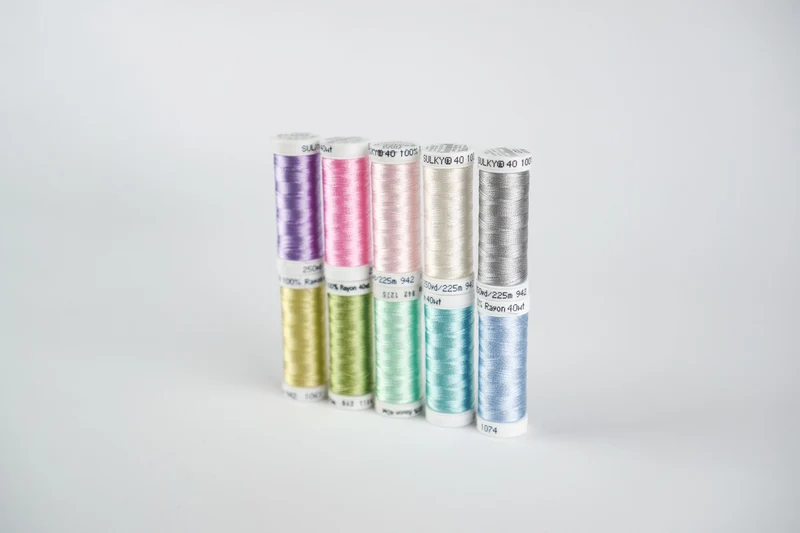 Sulky Stickgarn Set »BLOSSOM« (Rayon 40) – 10 × 225 m