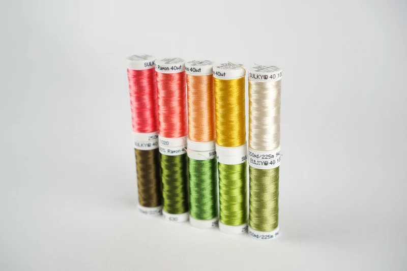 Sulky Stickgarn Set »SPRINGTIME« (Rayon 40) – 10 × 225 m