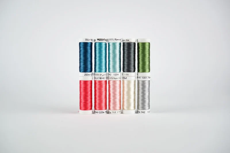 Sulky Stickgarn Set »HAPPINESS« (Rayon 40) – 10 × 225 m