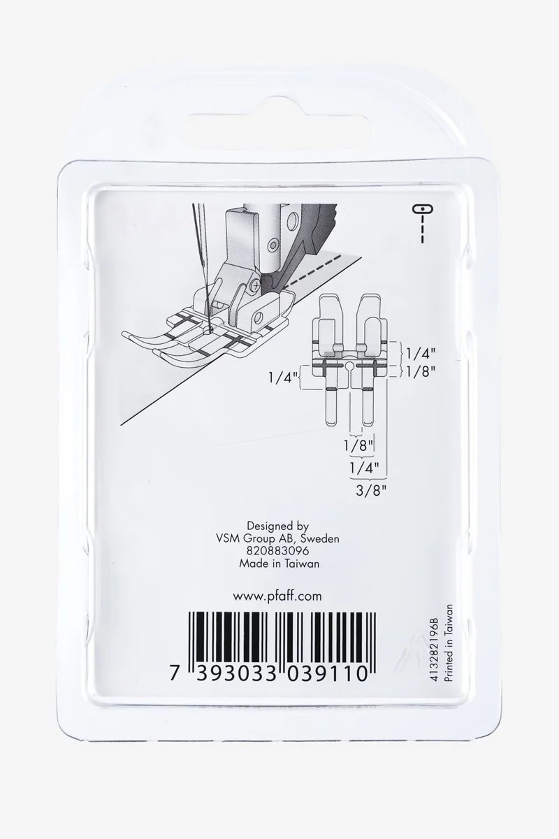 PFAFF 1/4″-Patchworkfuß Klarsicht für IDT™