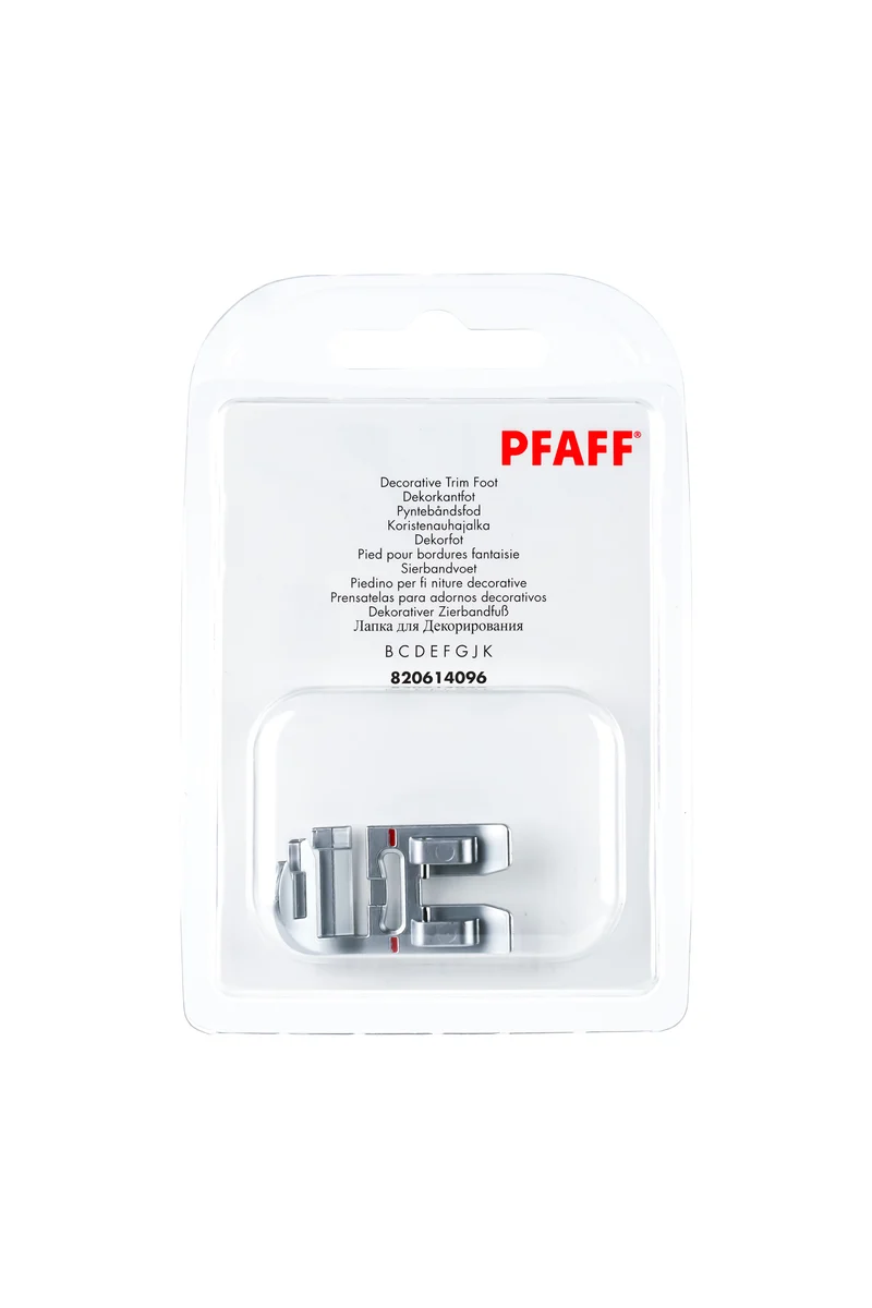 PFAFF Dekorativer Zierbandfuß für IDT-System