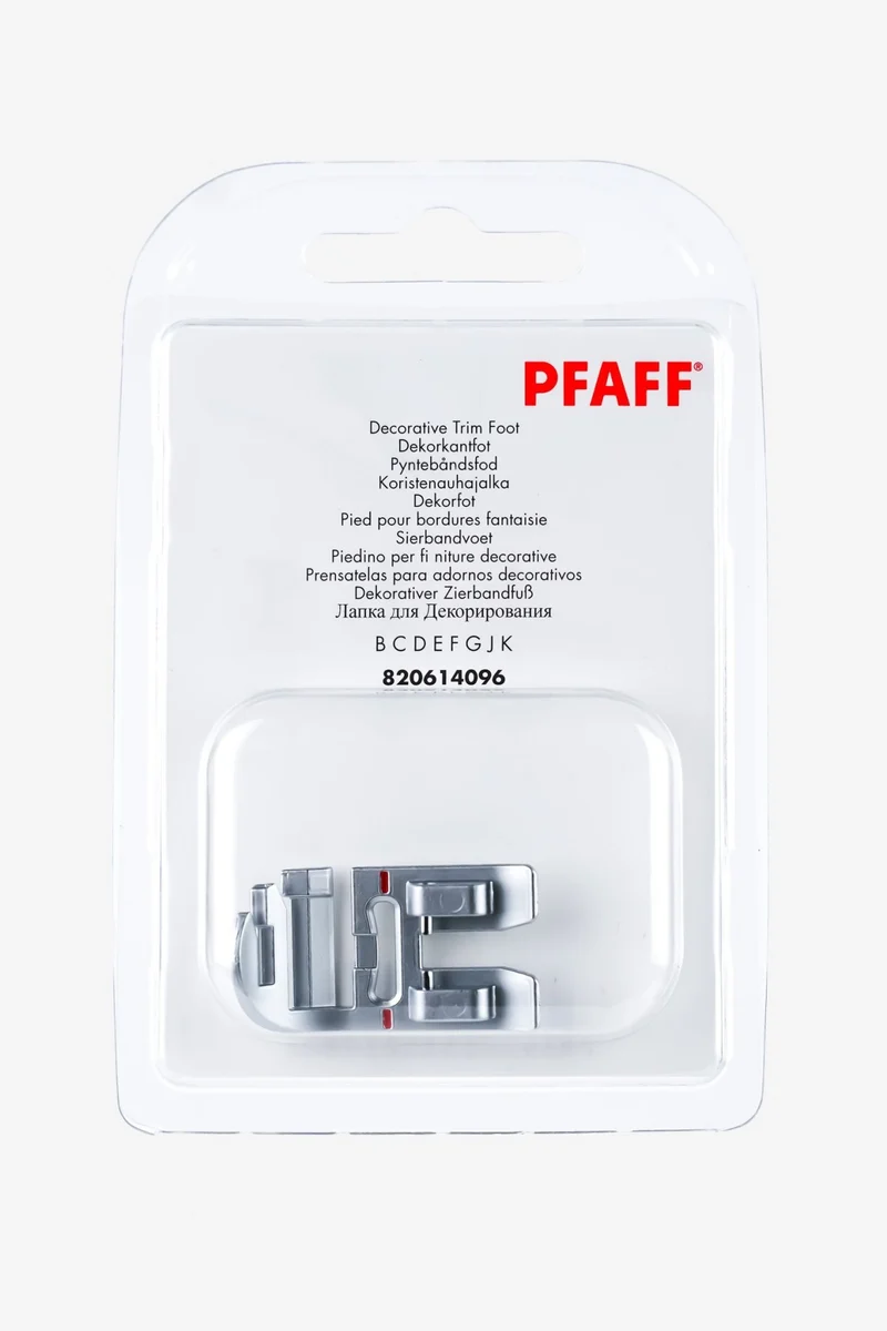PFAFF Dekorativer Zierbandfuß für IDT-System