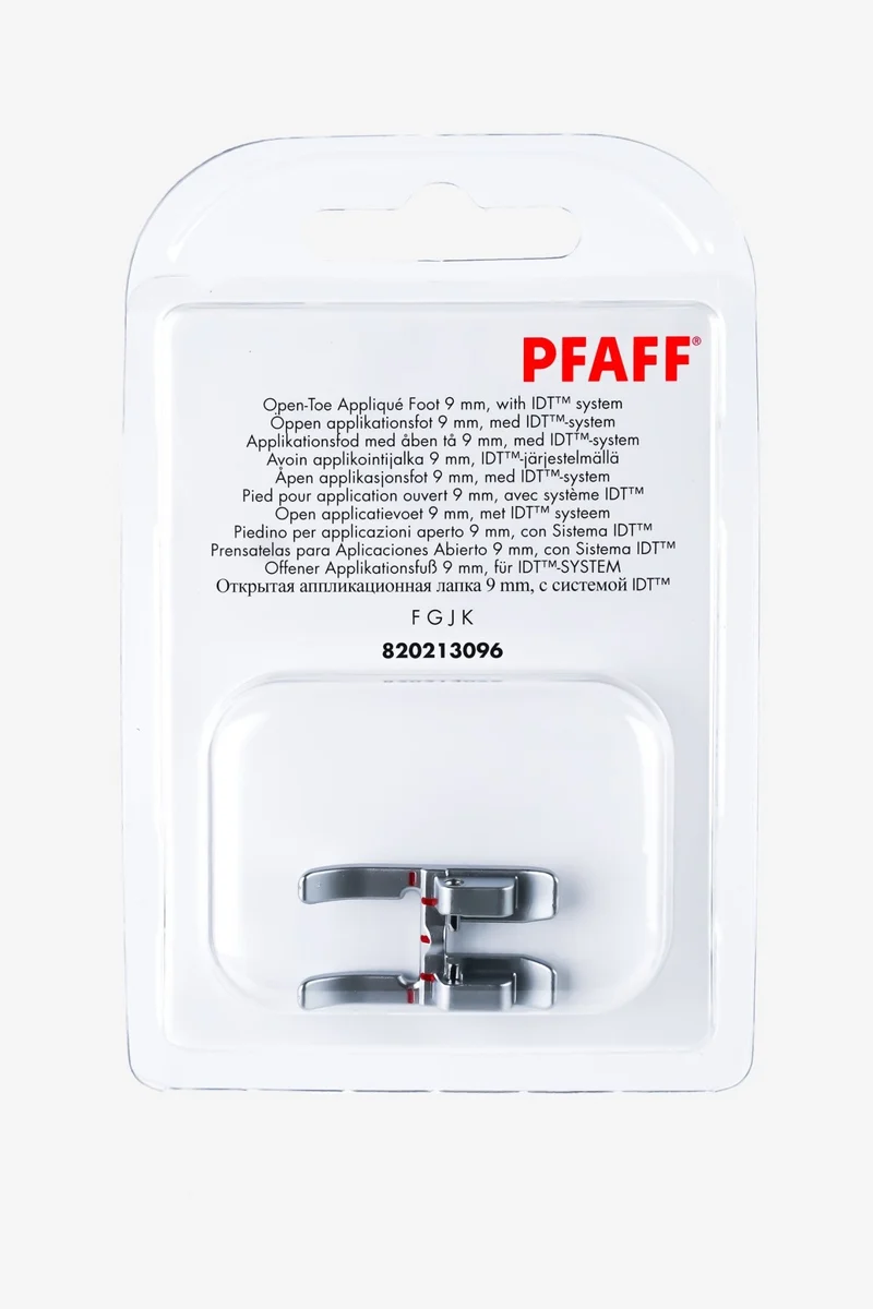 PFAFF Offener Applikationsfuß 9 mm für IDT-System