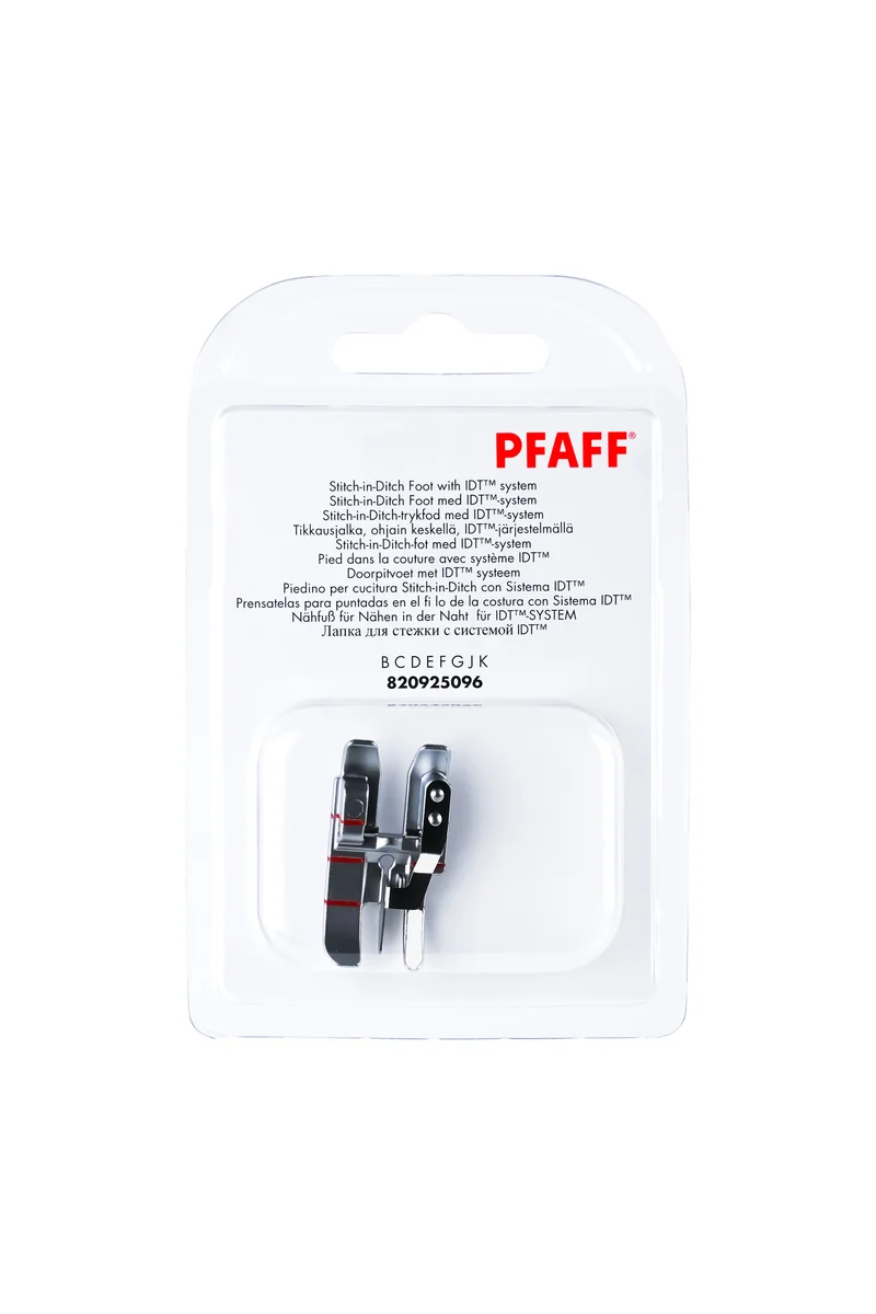 PFAFF Nähfuß zum Nähen in der Naht für IDT™