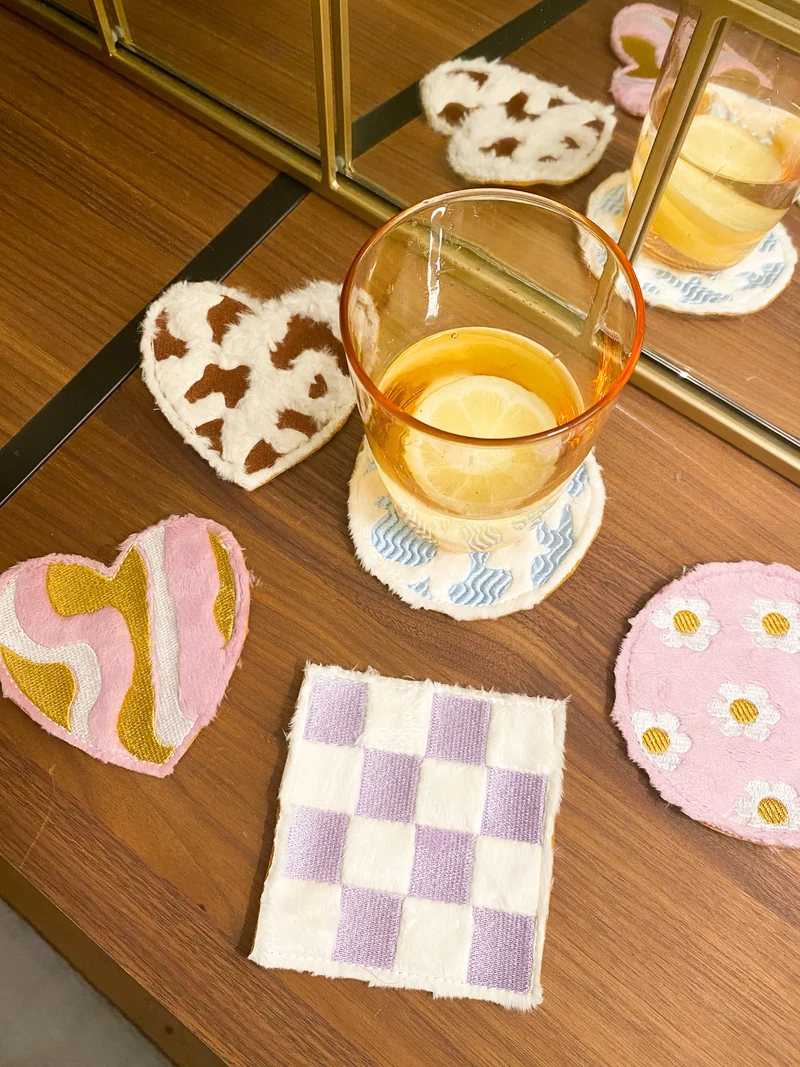 ITH Stickdatei Mug Rugs